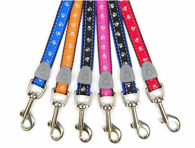 6 Nylon Dog Reflective Leash 5/8''X60"